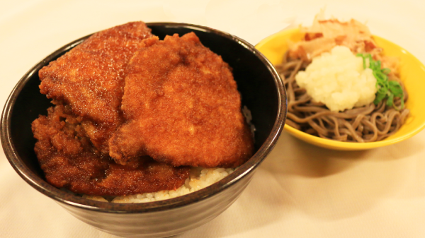 福井名物ソースカツ丼＆おろしそば
